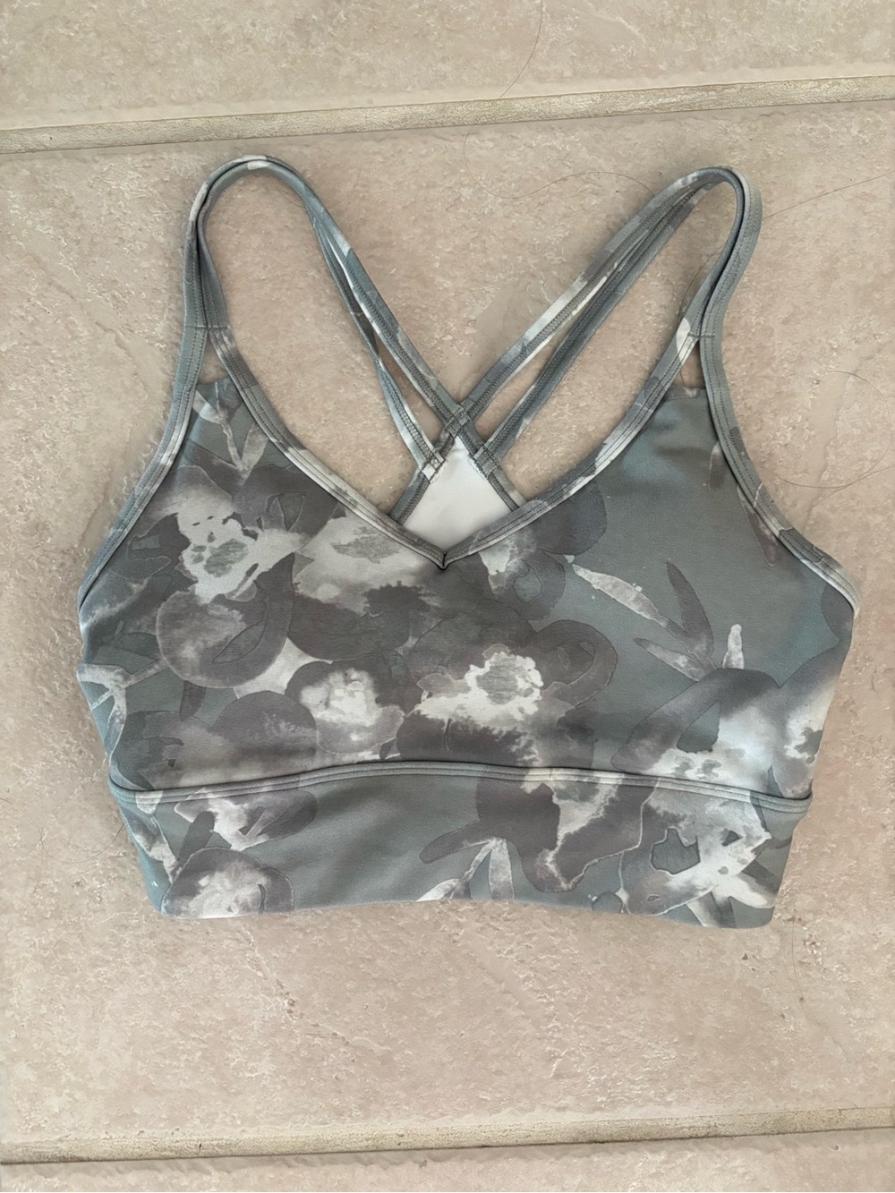 NWOT Balance Collection Camo Floral Sports Bra - Size Small